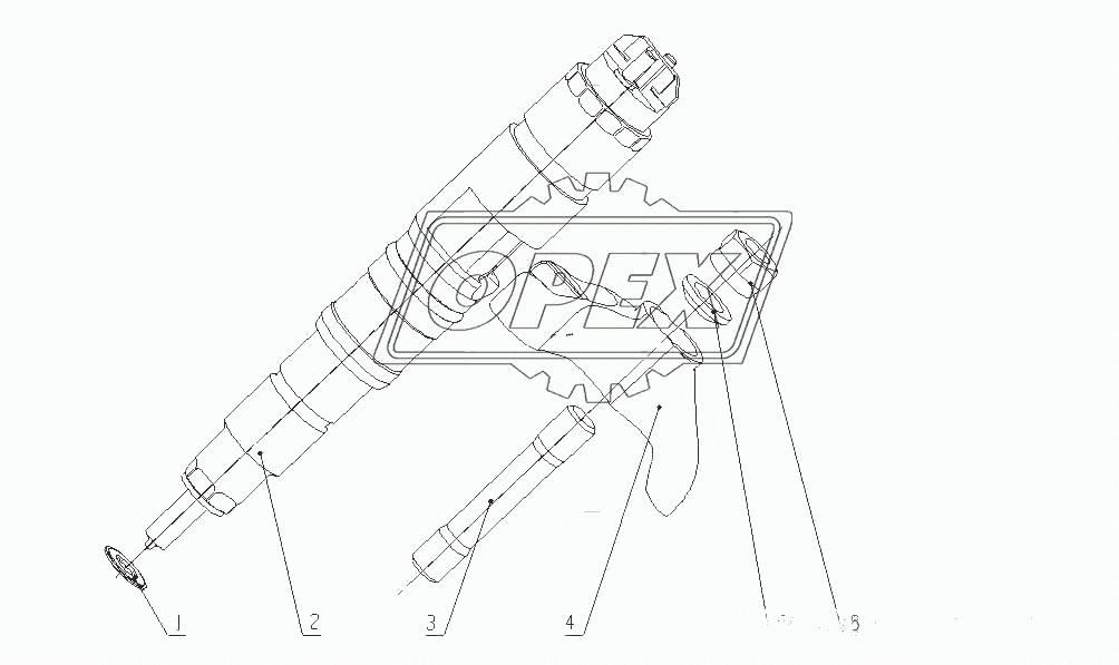 A6000-1112000/01 Части топливного инжектора