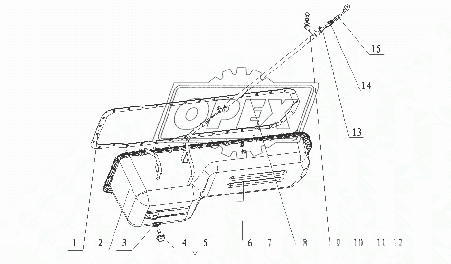 G4623-1009000 Масляный поддон в сборе