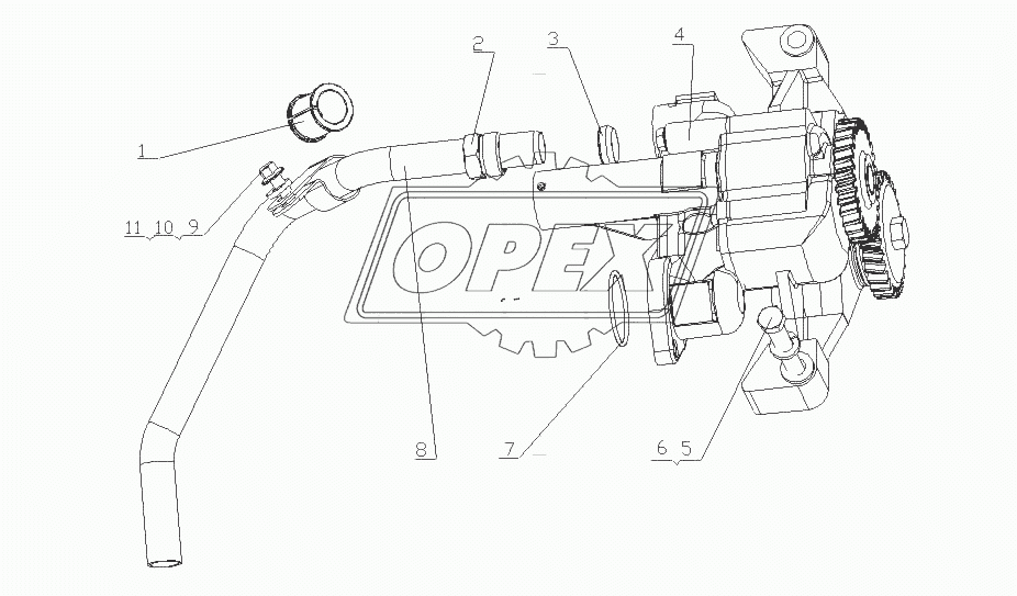 150-1011000 Масляный насос