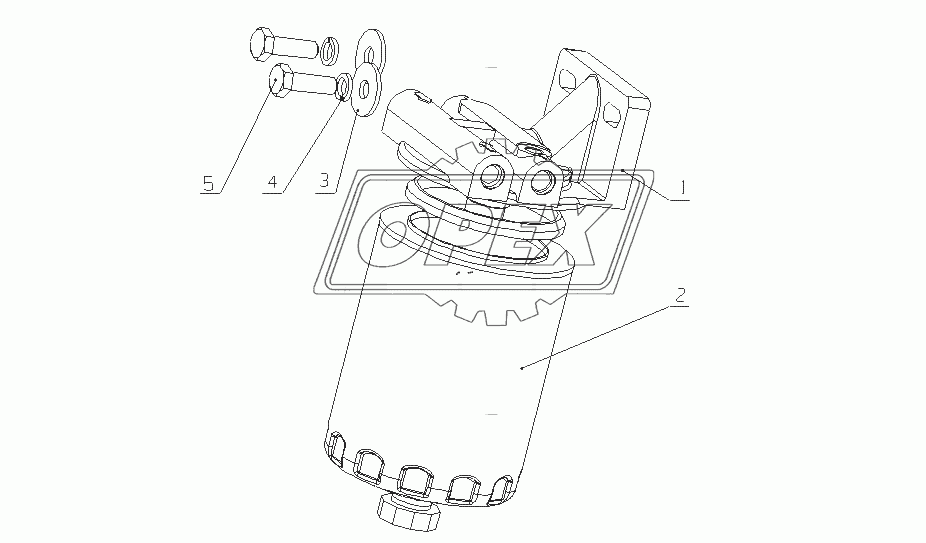 G4600-1105000 Топливный фильтр в сборе