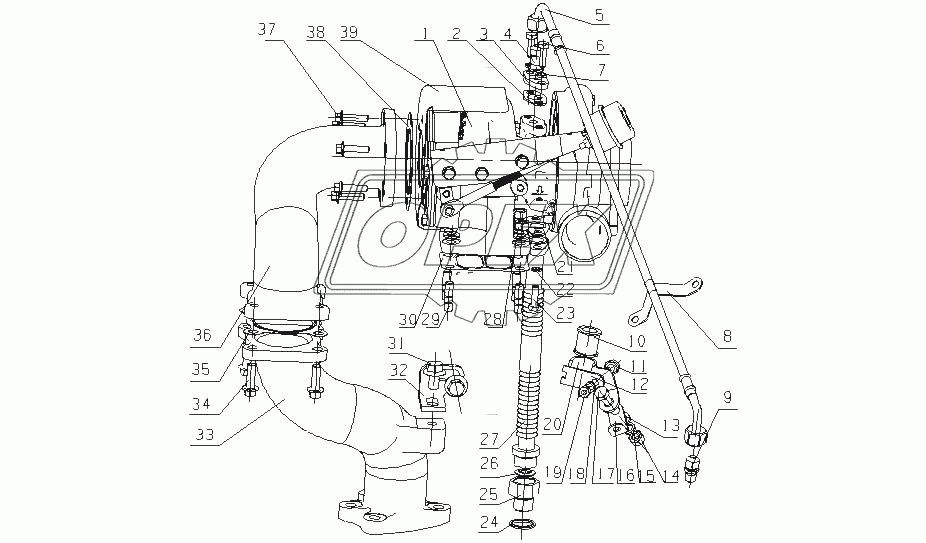 J4193-1118000 Турбонагнетатель в сборе