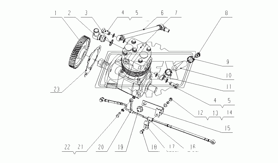 J42SA-3509000 Пневматический компрессор