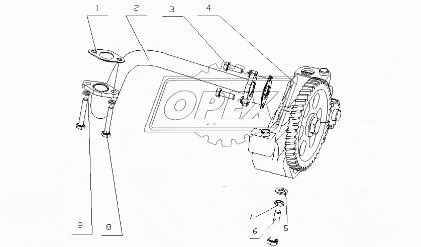 L30YA-1011000 Масляный насос в сборе