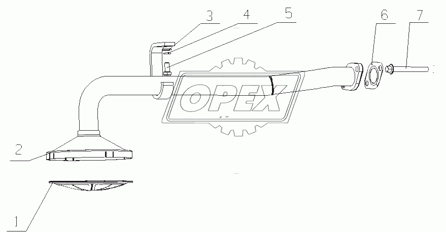 L30YA-1010000 Фильтр маслоуловителя в сборе