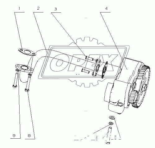 L30YA-1011000 Масляный насос в сборе