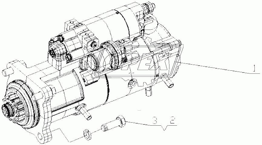 L300H-3708000 Стартер