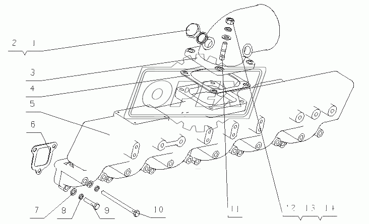 L30L2-1008100 Впускной коллектор