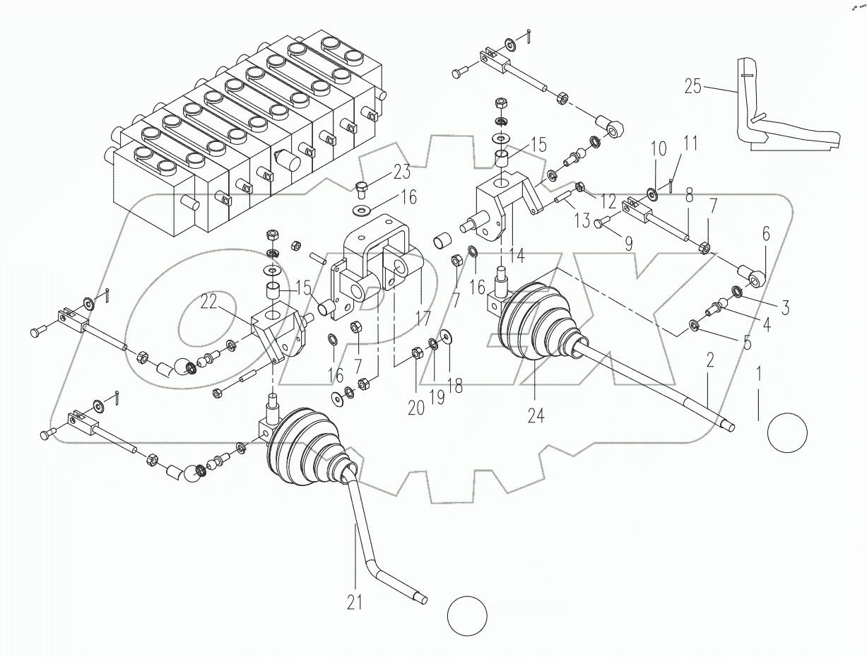  OPERATION CONTROL ASSEMBLY