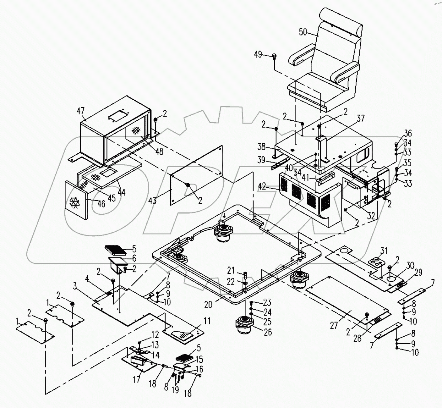  СИСТЕМА УПРАВЛЯЮЩИХ ЭЛЕМЕНТОВ