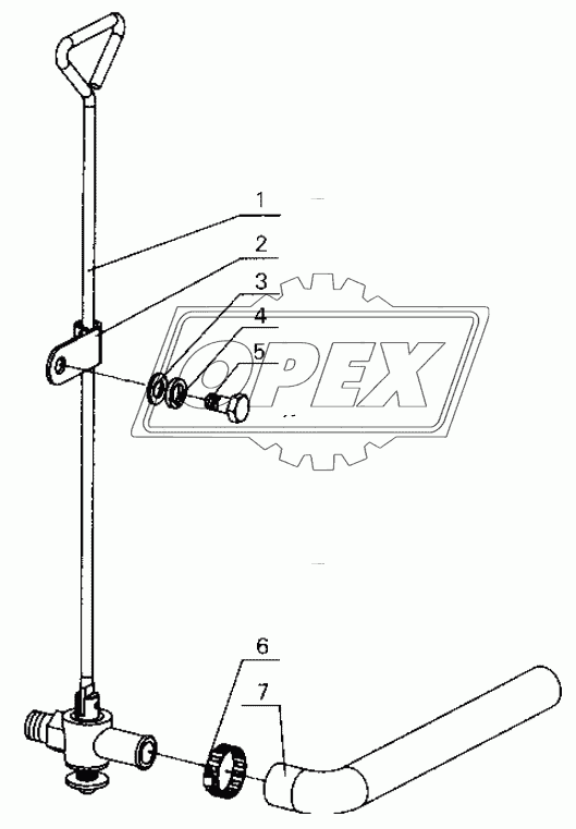 530-1305000 Water drain cock assembly