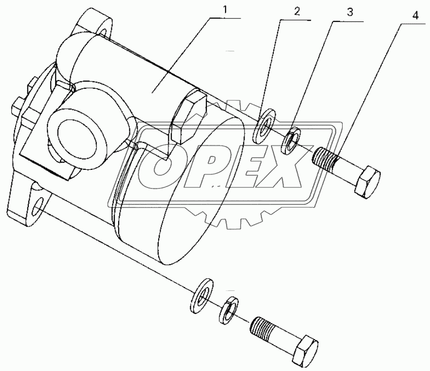 G0100-3407000 Steering pump components
