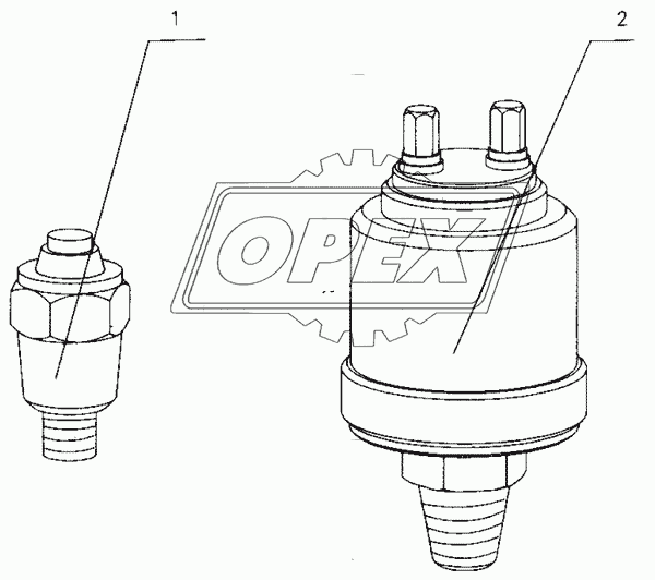 G0100-3800000 Gauge parts