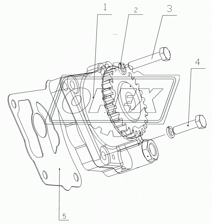 B30-1011000 Oil Pump Assembly