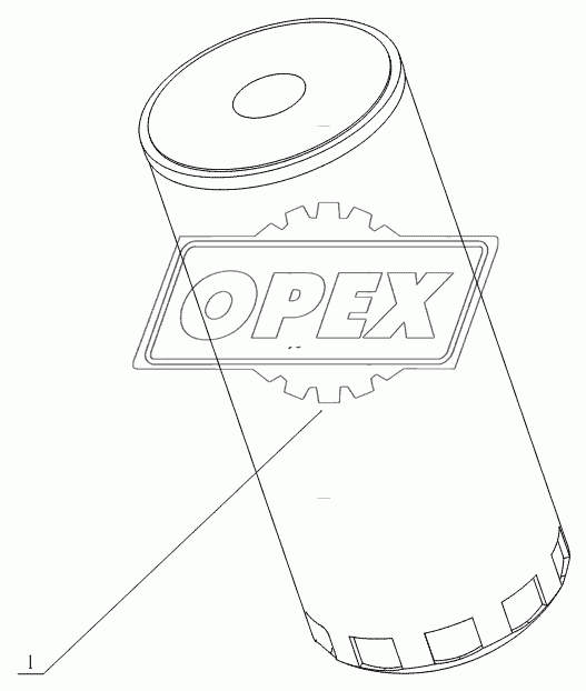 A3100-1012000 Oil filter assembly