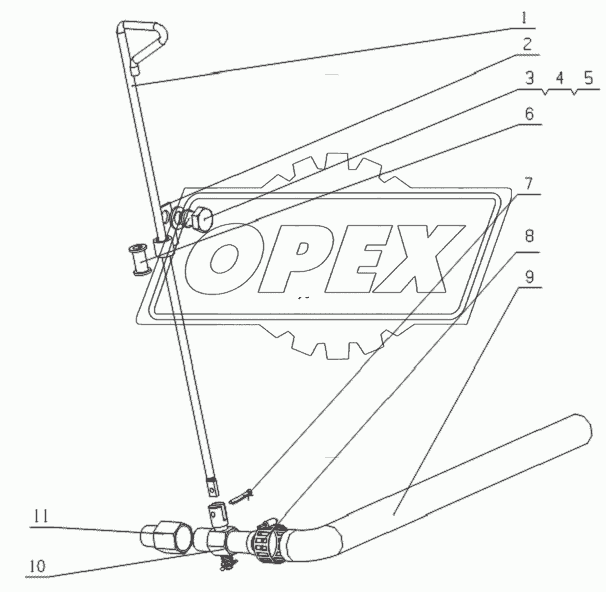 G0206-1305000 Water Drain Cock Assembly