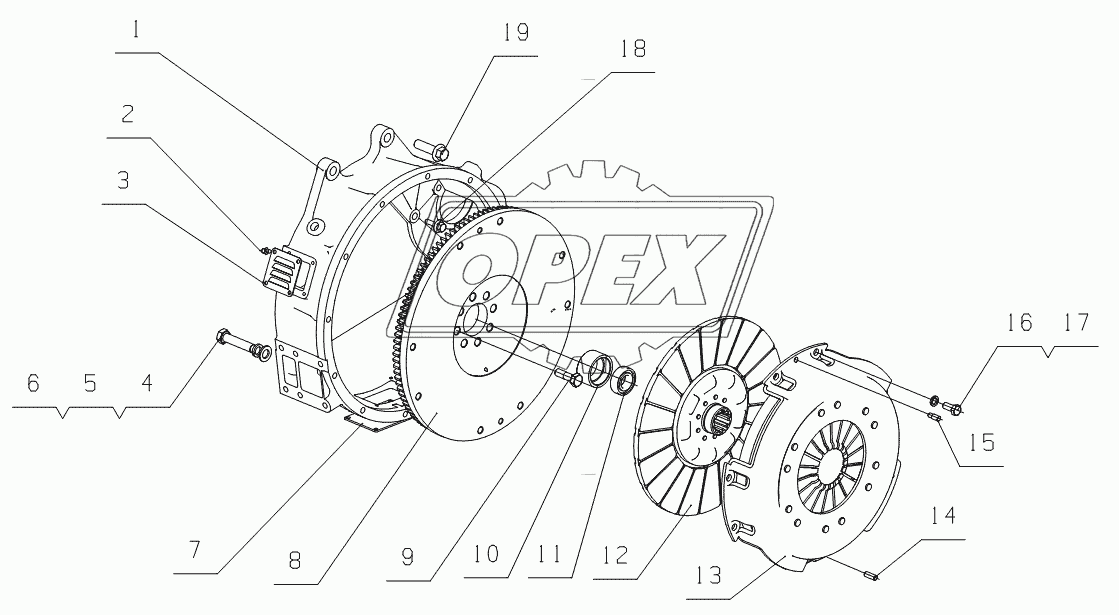 G0803-1600000 Power Output Assembly