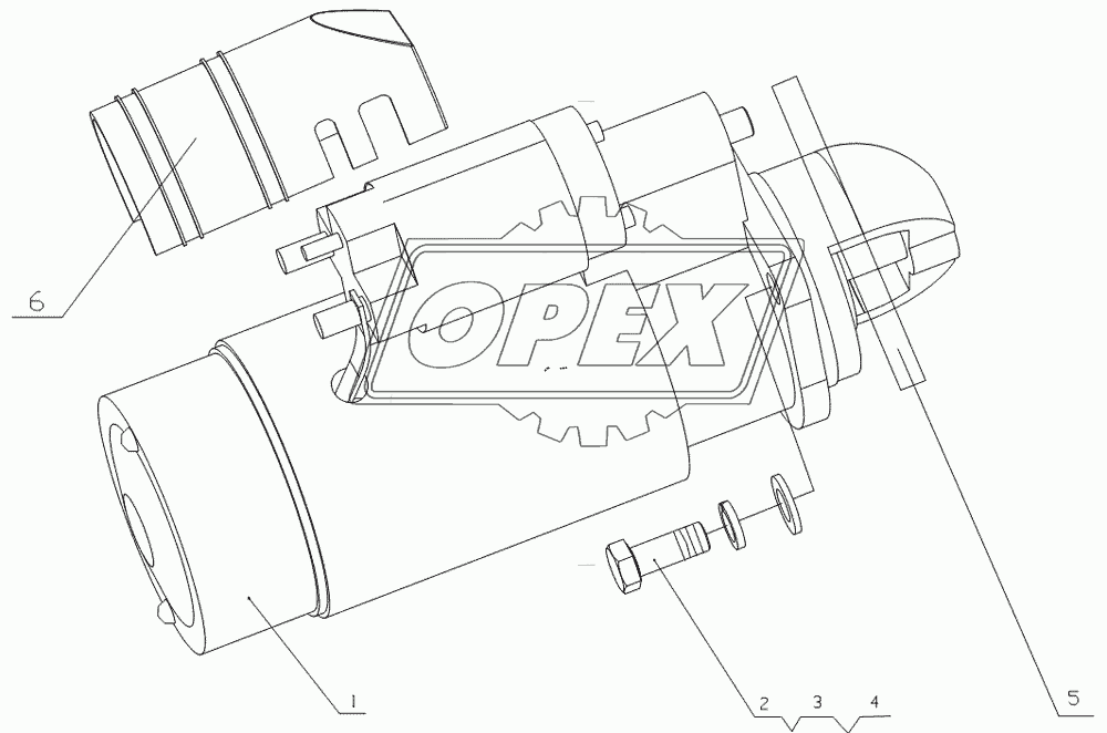 G0202-3708000 Starter Assembly