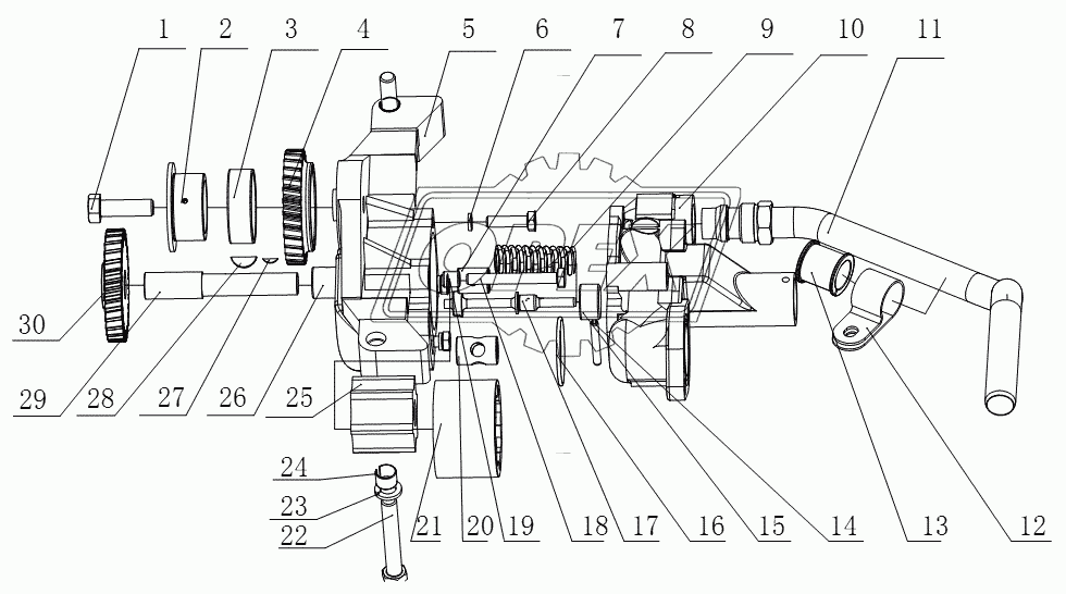 G6000-1011000 Oil pump