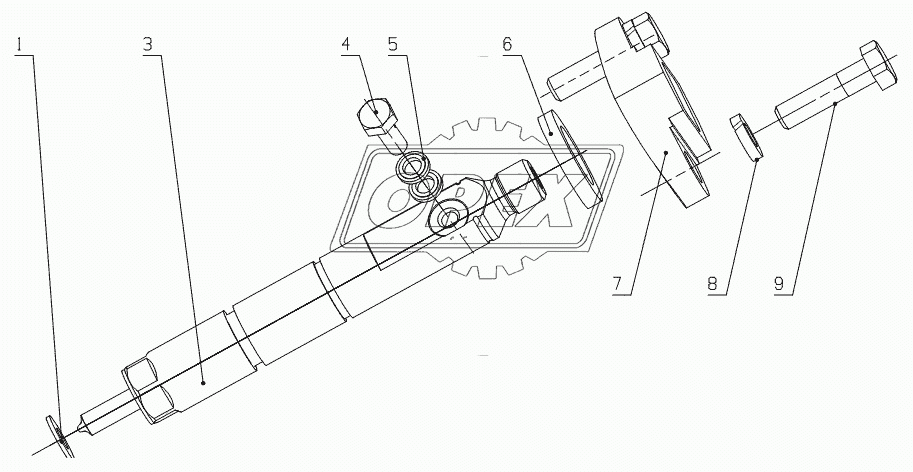 G6000-1112000 Fuel Injector assembly