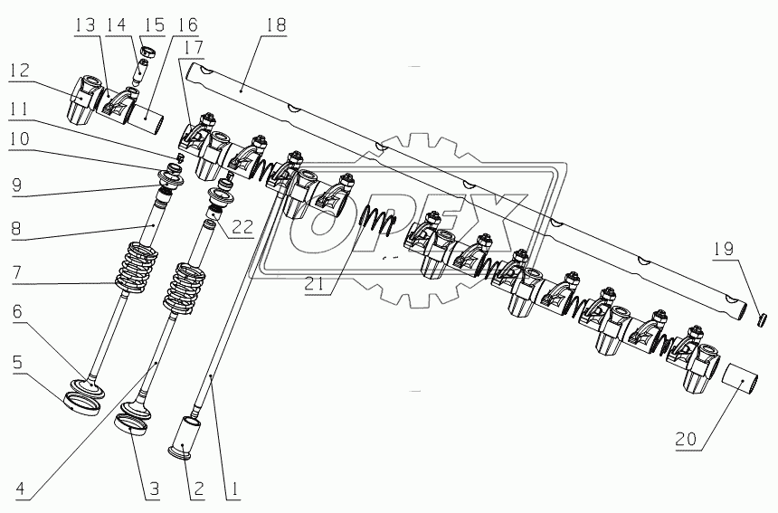 G5800-1007000 Valve Train System