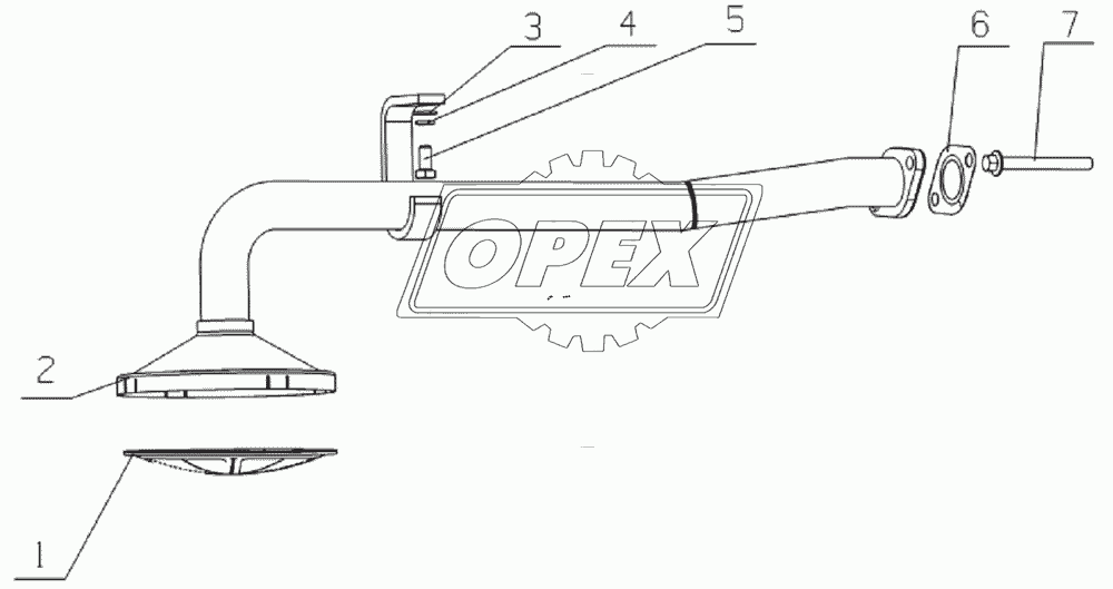 L30YA-1010000 Oil collector assembly