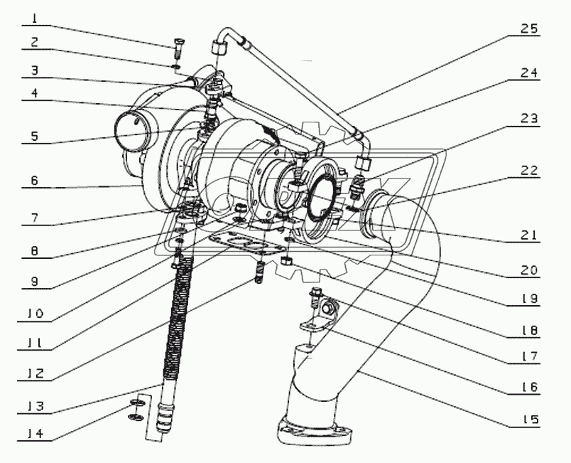 J5600-1118000 Турбокомпрессор