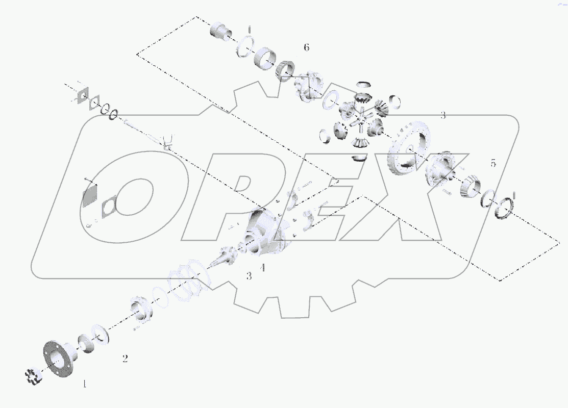 2402-00993 Главный редуктор
