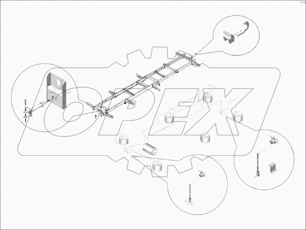 CHA Принадлежность шасси