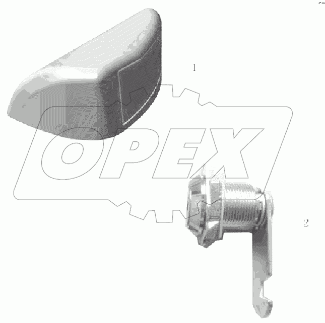 5804-03678 Передняя отделка багажника