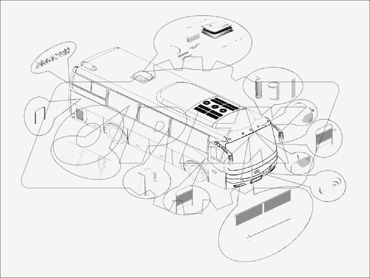 VHA Принадлежности общего автомобиля