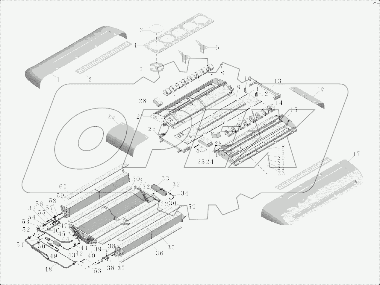 8124-00214 Комплект испарительного охладителя