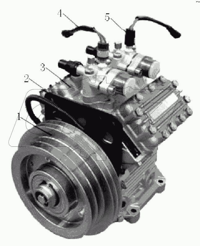 8126-00345 Комплект компрессор (4NFCY+2A2B)
