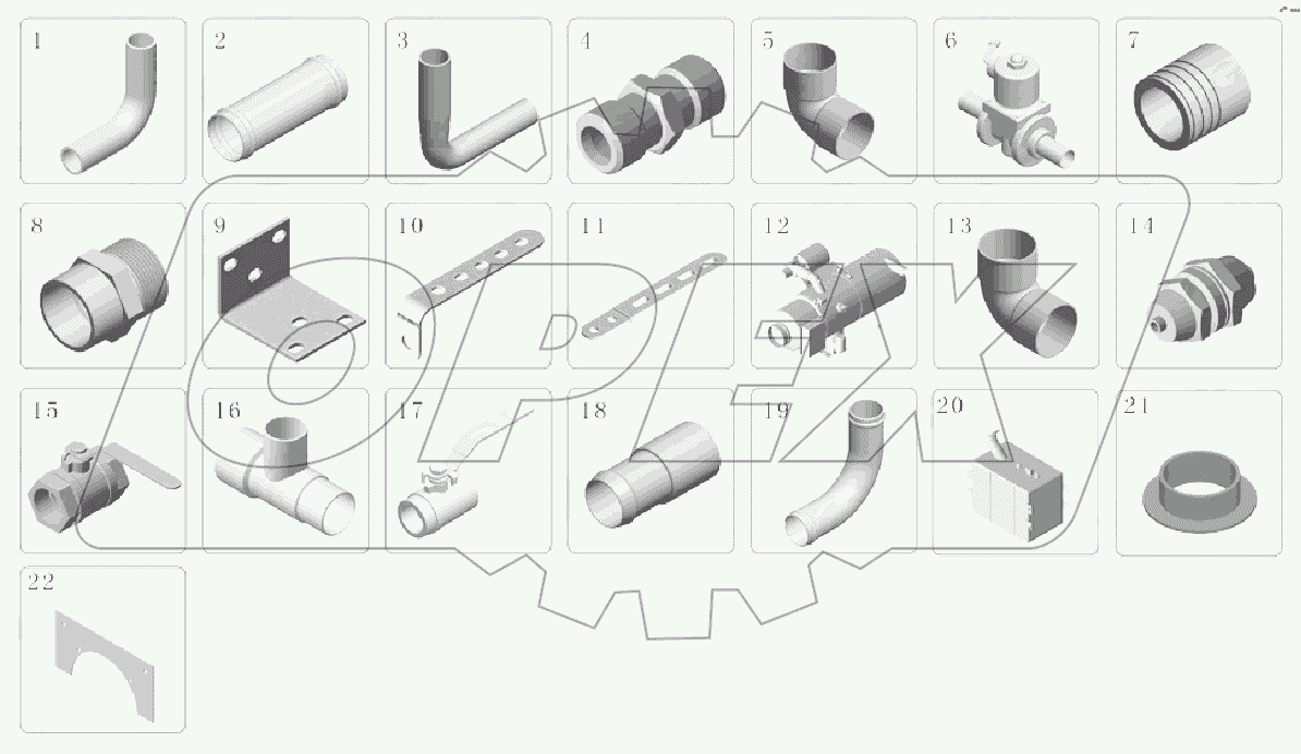 8101-02906 Подогреватель ВОМ (DW300)