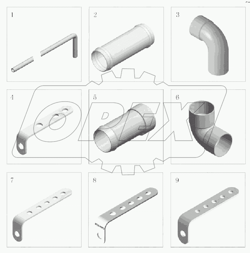 8101-02520 Материал для водяного отопления (6107)