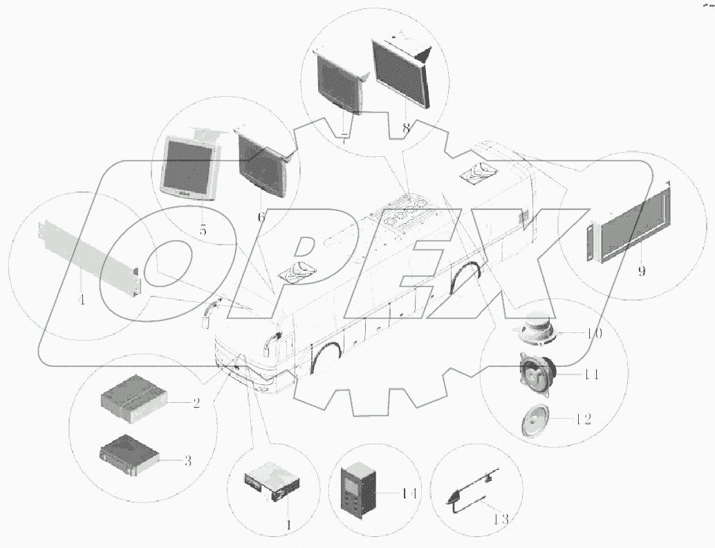 A229-7900 Видео-аудио система