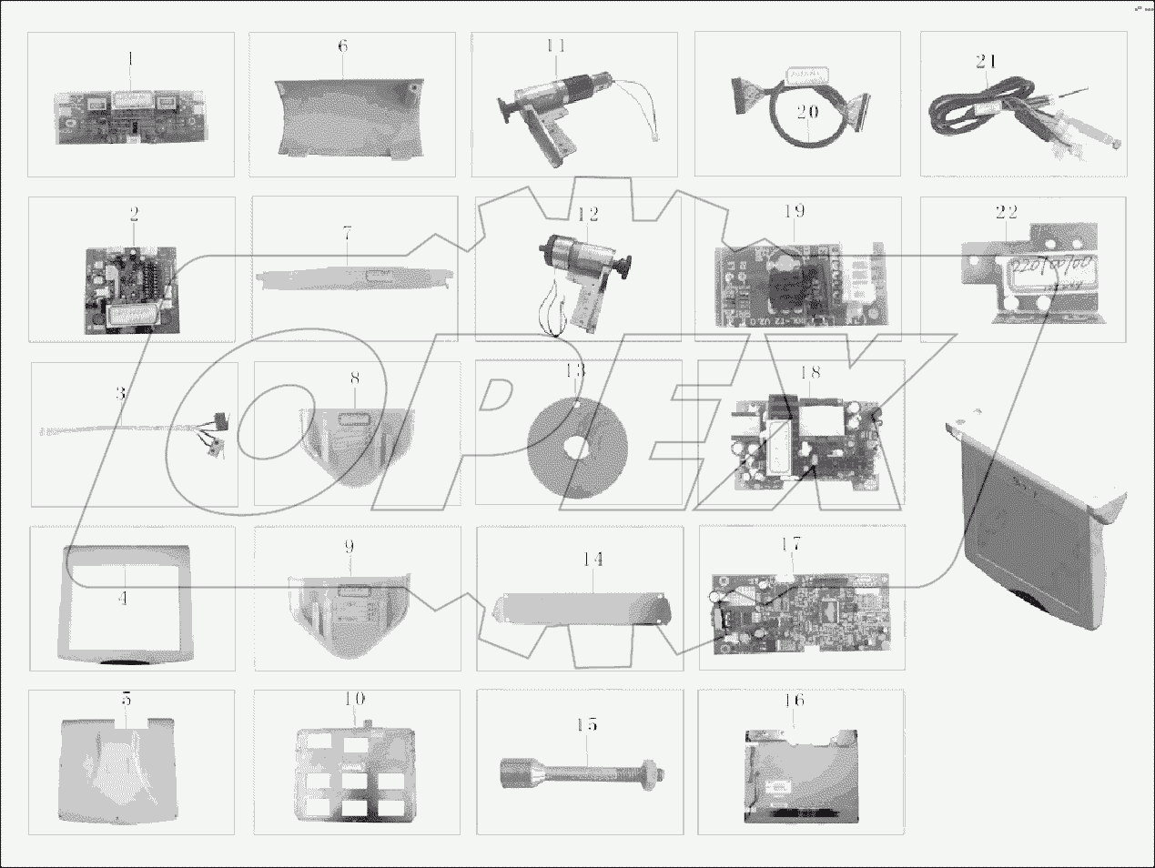 7912-00103 Телевизор 17 дюймов