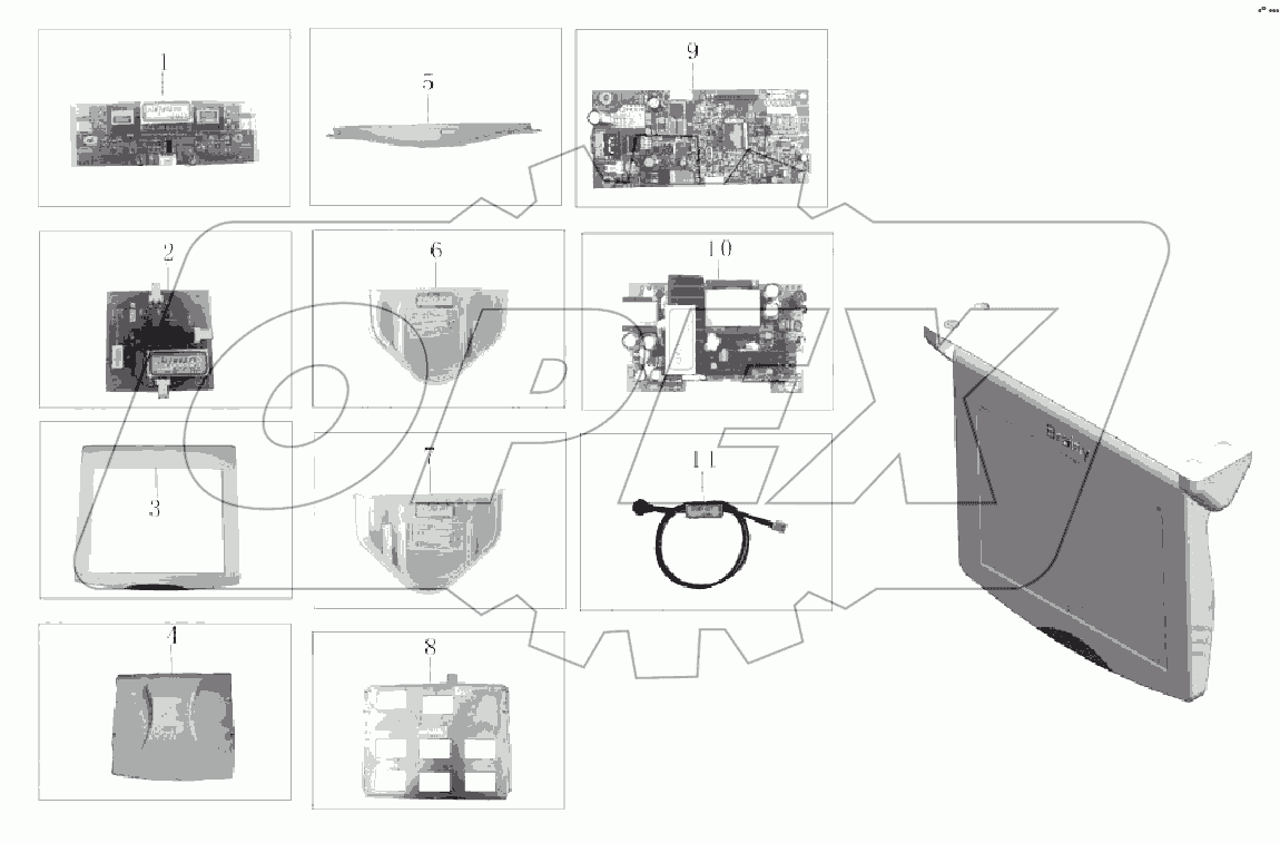 7912-00096 Телевизор 15 дюймов