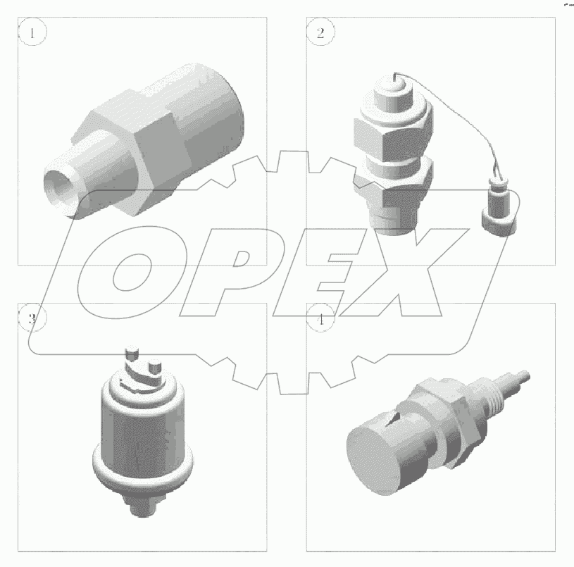 A229-3600-M Сигнализация датчика ZK6121HQ