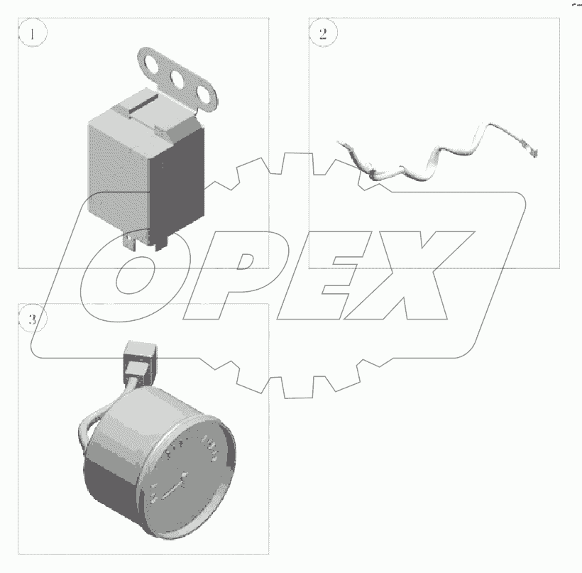 A229-3720 Принадлежность электрооборудования ZK6121HQ