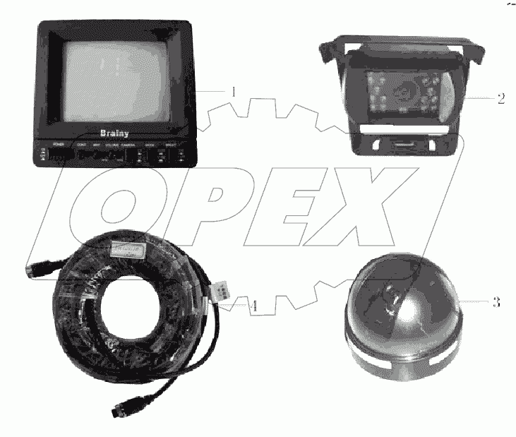 3691-00375 Контроль заднего хода