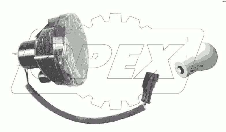 3715-00159C Задний противотуманный фонарь WGH110-1