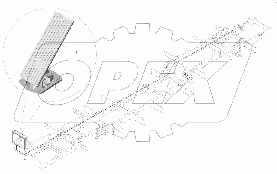 A229-1108-01 Электронная заслонка в сборе