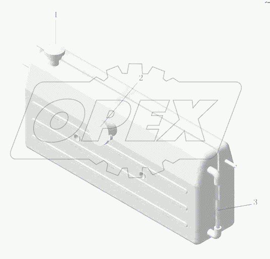 1311-00510 Расширительный водяной бак