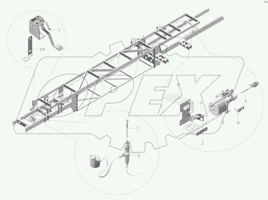 РА127-1602-03-М Устройство управления сцеплением