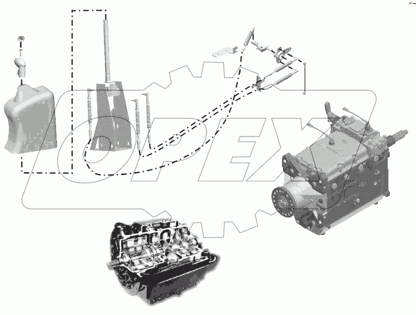 TRM Элемент коробки передач