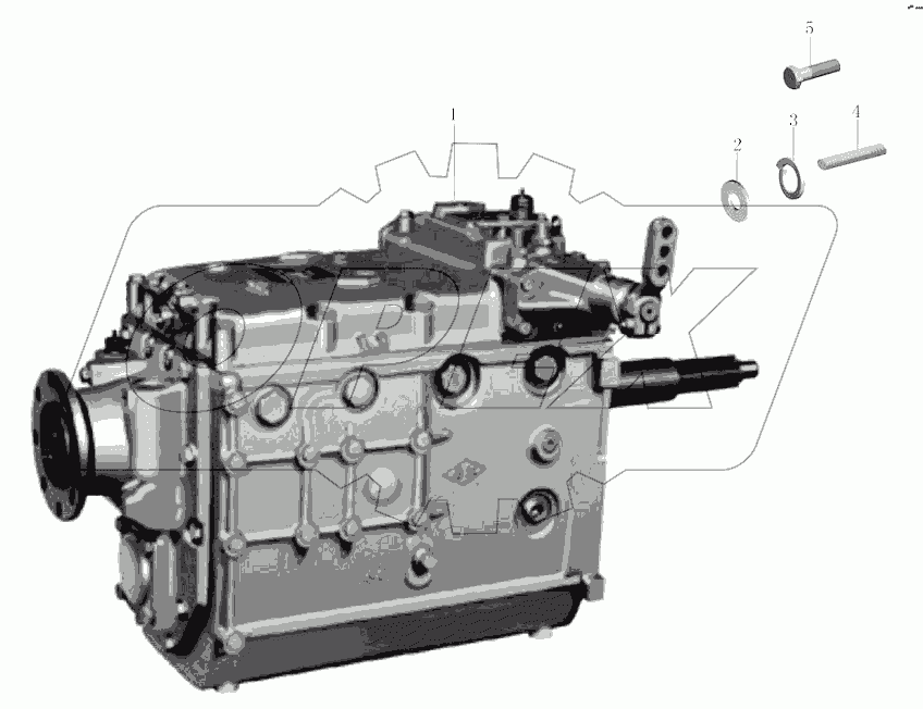РА65-1701-03 Комплект коробки передачи