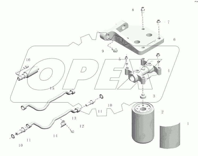 1000-03432-05 Группа фильтра топлива
