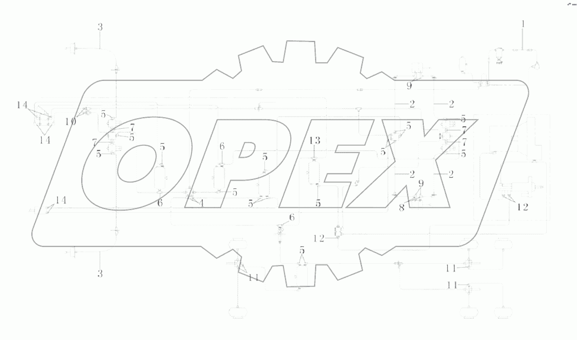 РА127-3506-01-М Тормозные трубопроводы