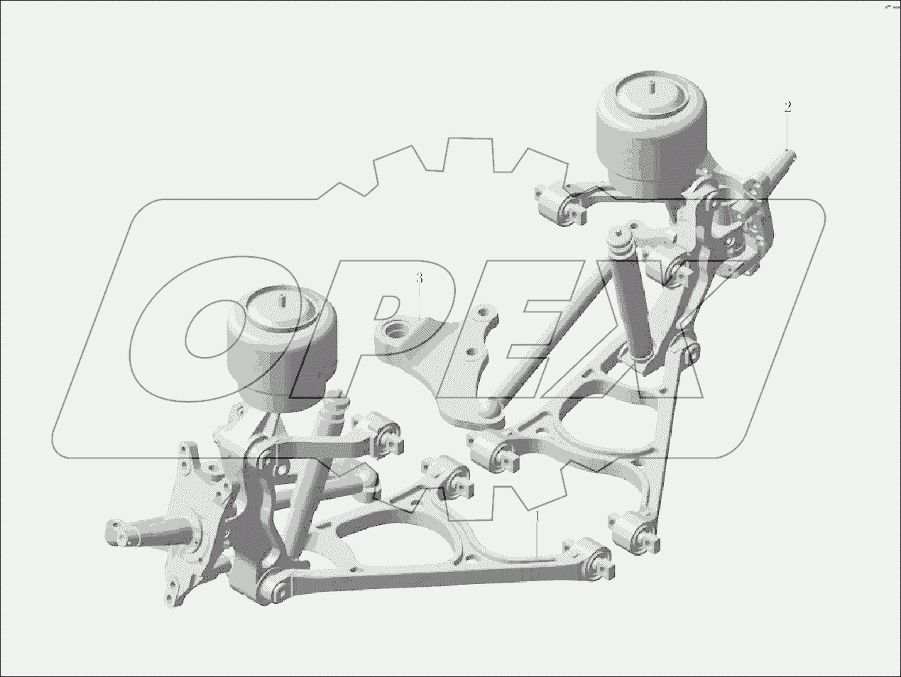 29G1-00099C Подвеска SI75B-01C (ZK6126HQD9)