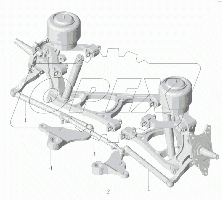 3412-00341 Комплект рулевого управления SI75A